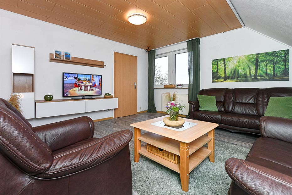 Ferienwohnung „Morgenrot“ - Wohnzimmer
