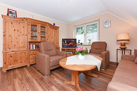 Ferienwohnung „Sommerwind“ - Wohnzimmer