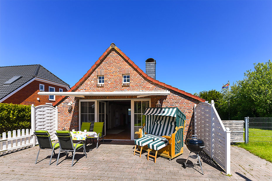 Ferienhaus „Sternenklar“ - Terrasse