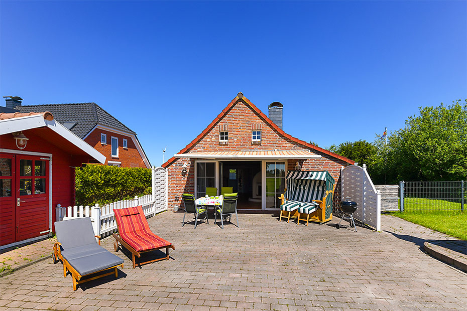 Ferienhaus „Sternenklar“ - Terrasse