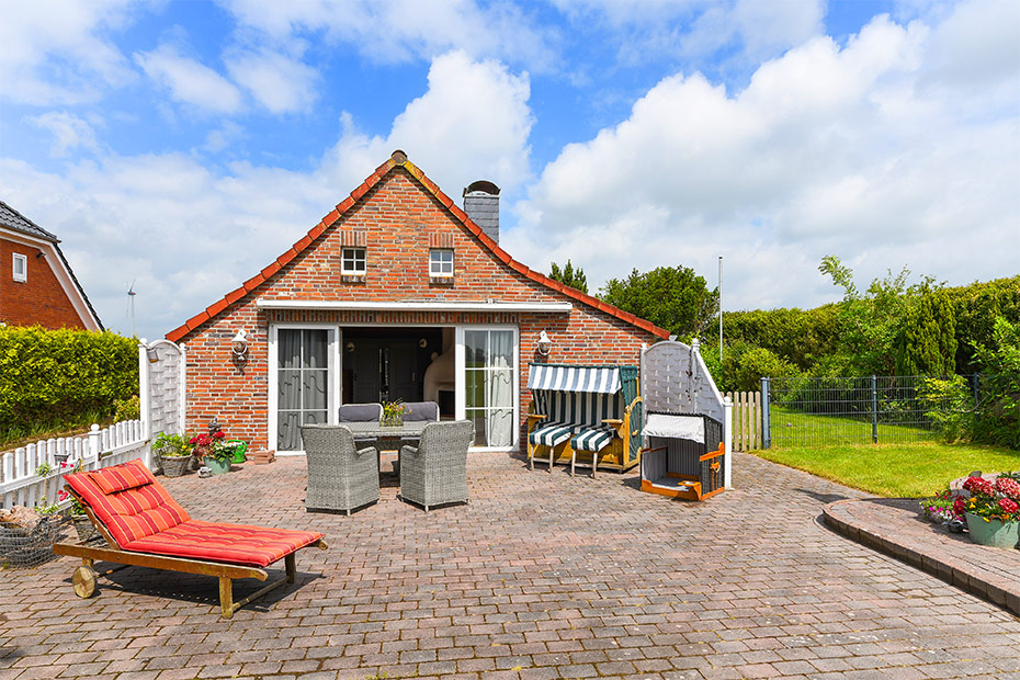 Ferienhaus „Sternenklar“ - Terrasse