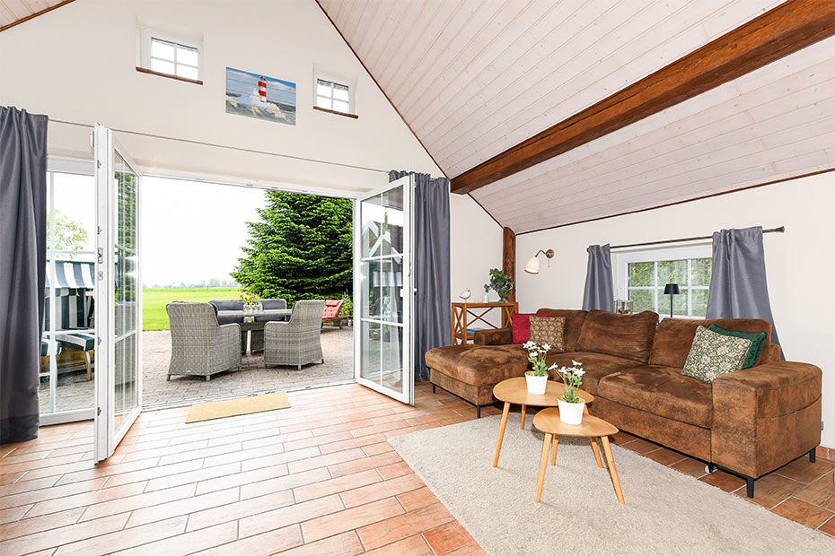Ferienhaus „Sternenklar“ - Wohnzimmer