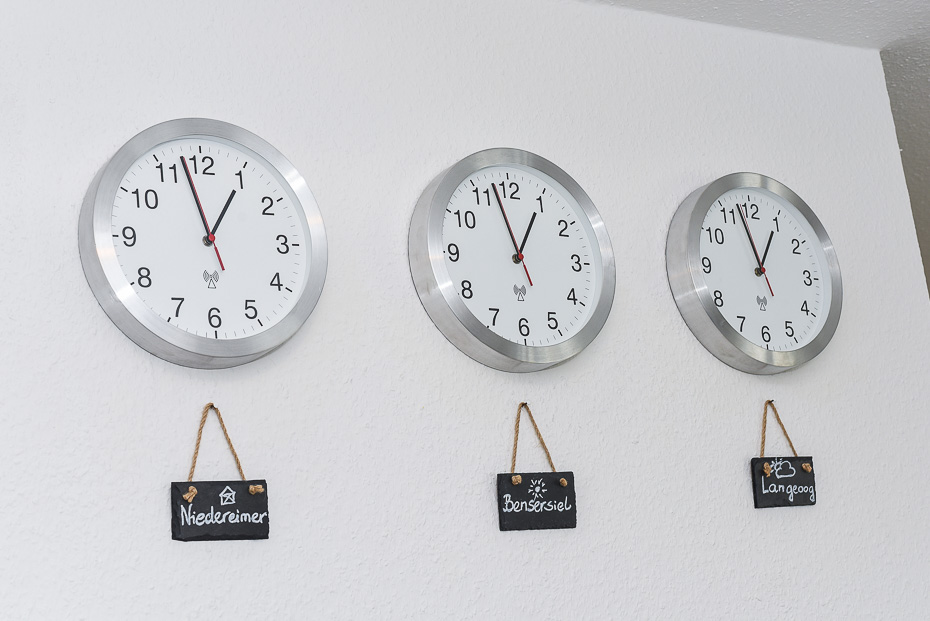 Ferienhaus „Ankerhuus“ - Wohnzimmer mit integriertem Küchenbereich