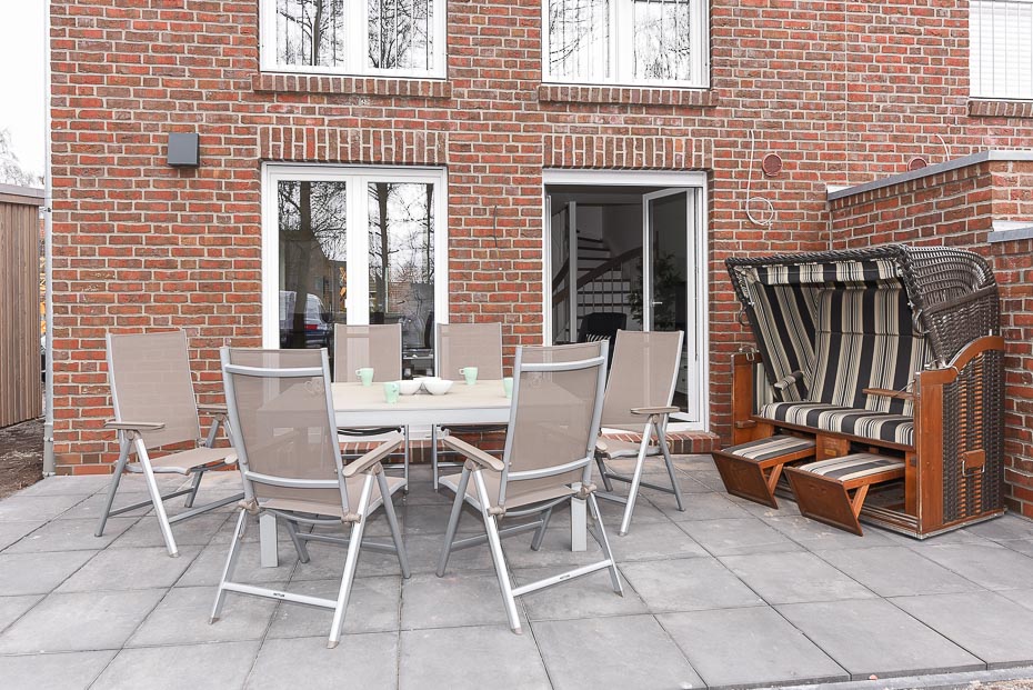 Ferienhaus „Schwalbennest“ - Terrasse