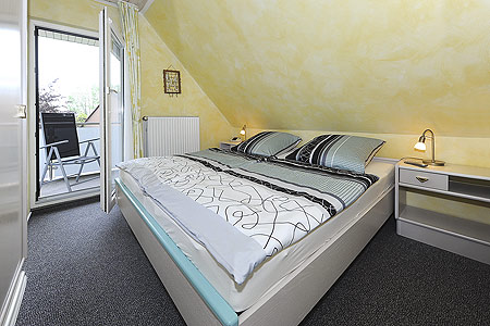 Ferienwohnung „Neptun“ - Schlafzimmer 1