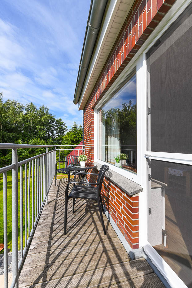 Ferienwohnung „Eulennest“ - Balkon