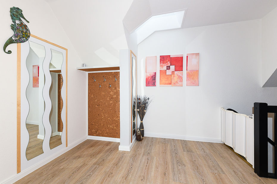 Ferienwohnung „Eulennest“ - Flur im Obergeschoss