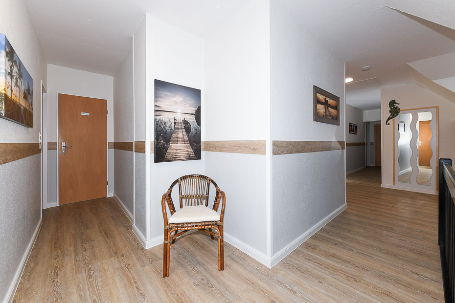 Ferienwohnung „Eulennest“ - Flur im Obergeschoss