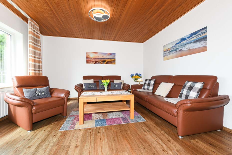 Ferienwohnung „Eulennest“ - Wohnzimmer