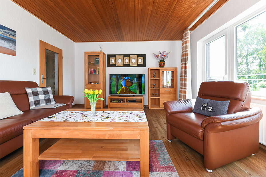 Ferienwohnung „Eulennest“ - Wohnzimmer