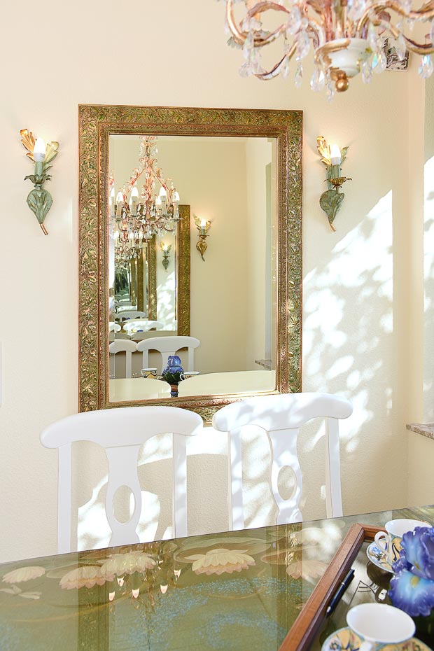 Ferienhaus „Nordseeidyll“ - Wohnzimmer mit integriertem Küchenbereich