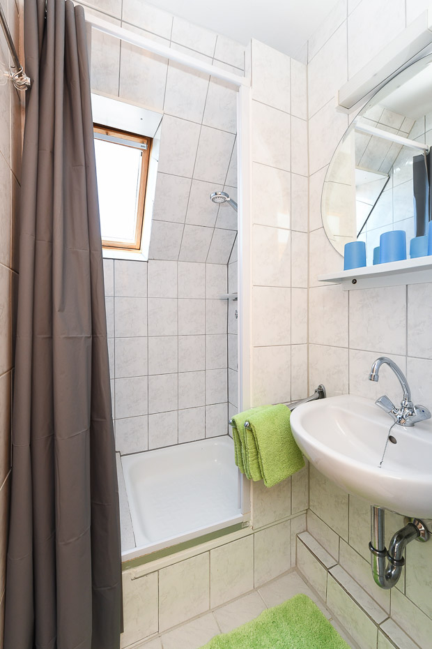 Ferienwohnung „Haus Wangerooge“ - Badezimmer