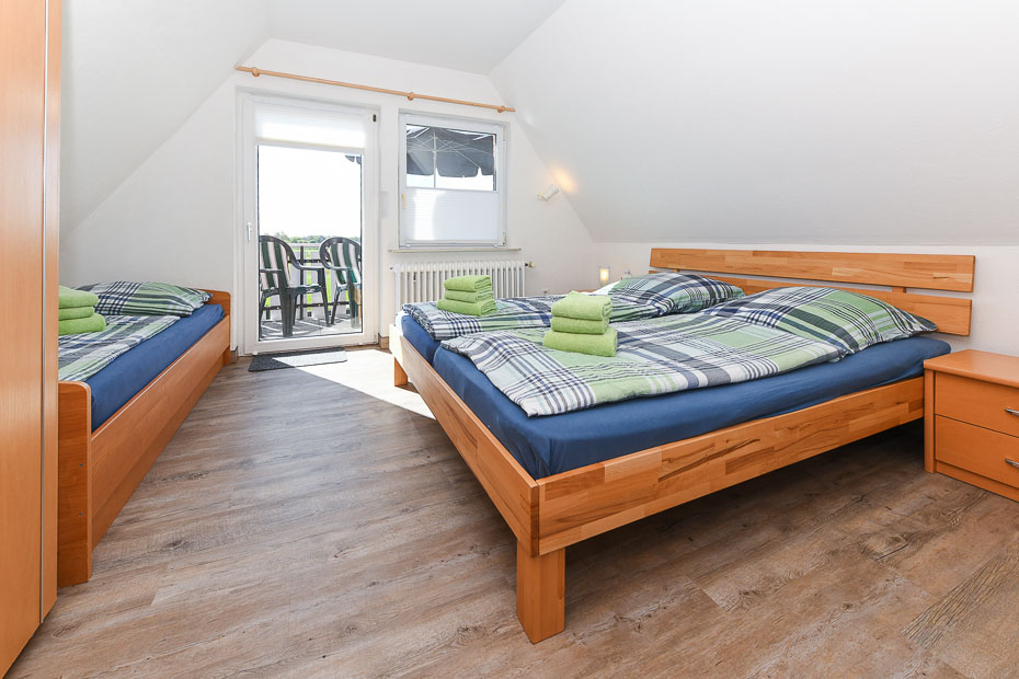 Ferienwohnung „Haus Wangerooge“ - Schlafzimmer 1