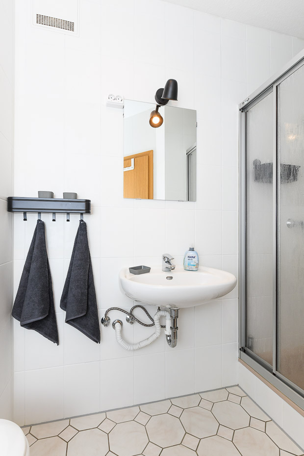 Ferienwohnung „Nordseebutze“ - Badezimmer