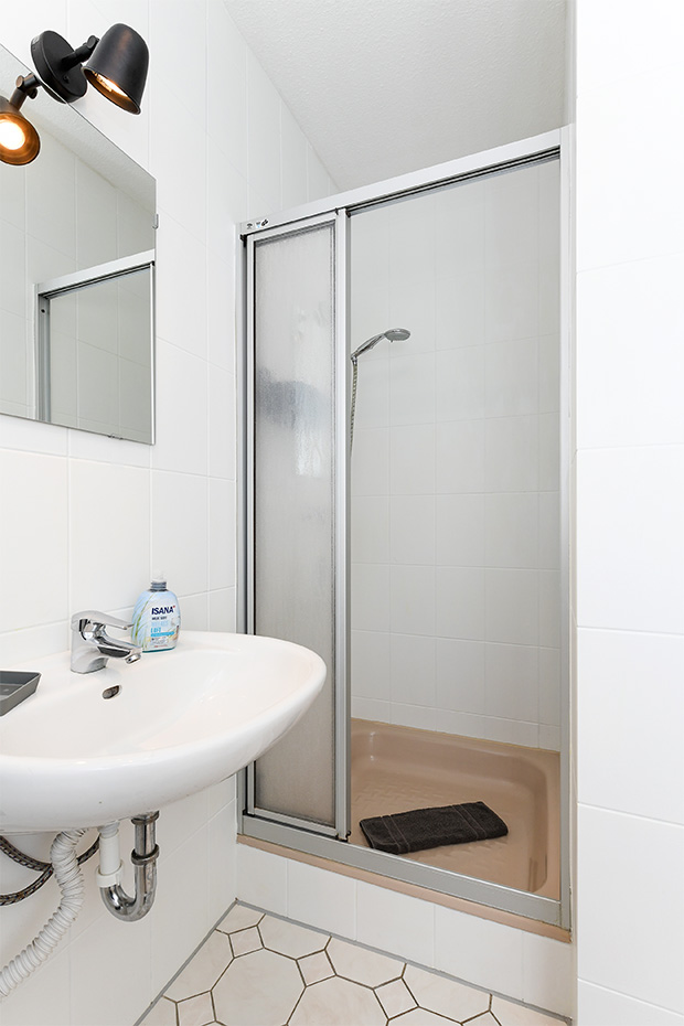 Ferienwohnung „Nordseebutze“ - Badezimmer