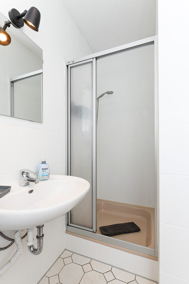 Ferienwohnung „Nordseebutze“ - Badezimmer