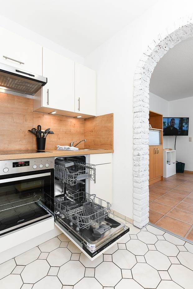 Ferienwohnung „Nordseebutze“ - Küche