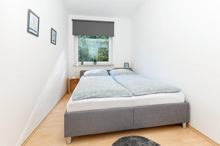 Ferienwohnung „Nordseebutze“ - Schlafzimmer