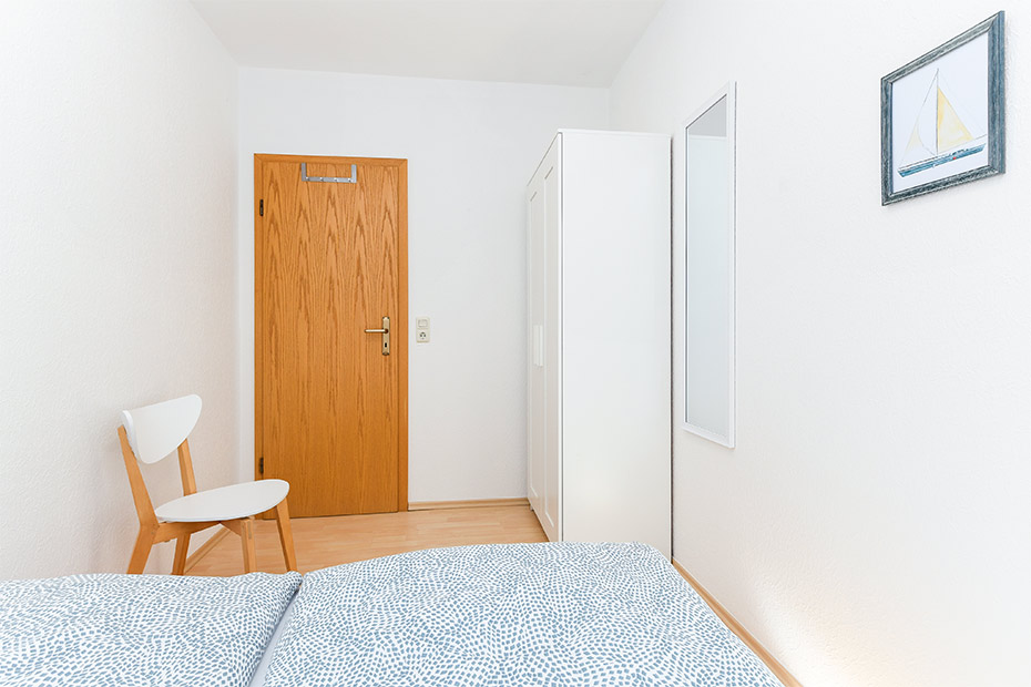 Ferienwohnung „Nordseebutze“ - Schlafzimmer