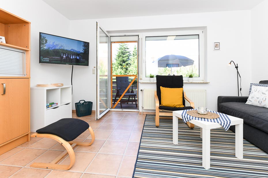 Ferienwohnung „Nordseebutze“ - Wohnzimmer