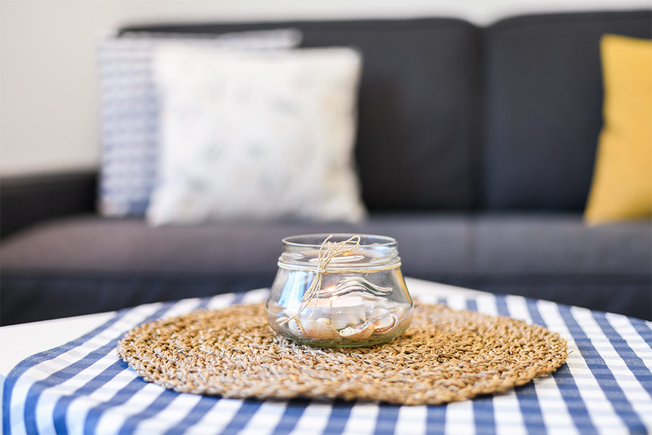 Ferienwohnung „Nordseebutze“ - Wohnzimmer