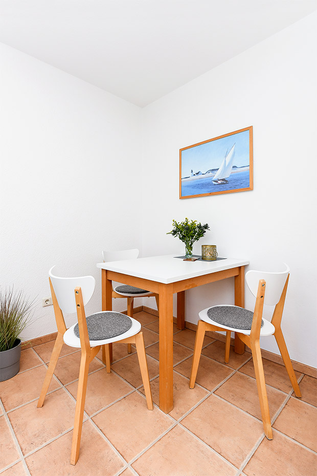 Ferienwohnung „Nordseebutze“ - Wohnzimmer