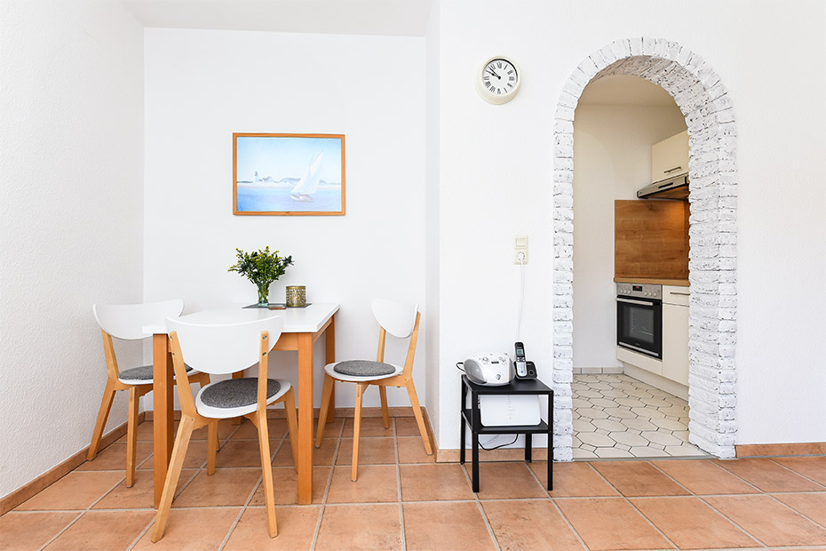 Ferienwohnung „Nordseebutze“ - Wohnzimmer