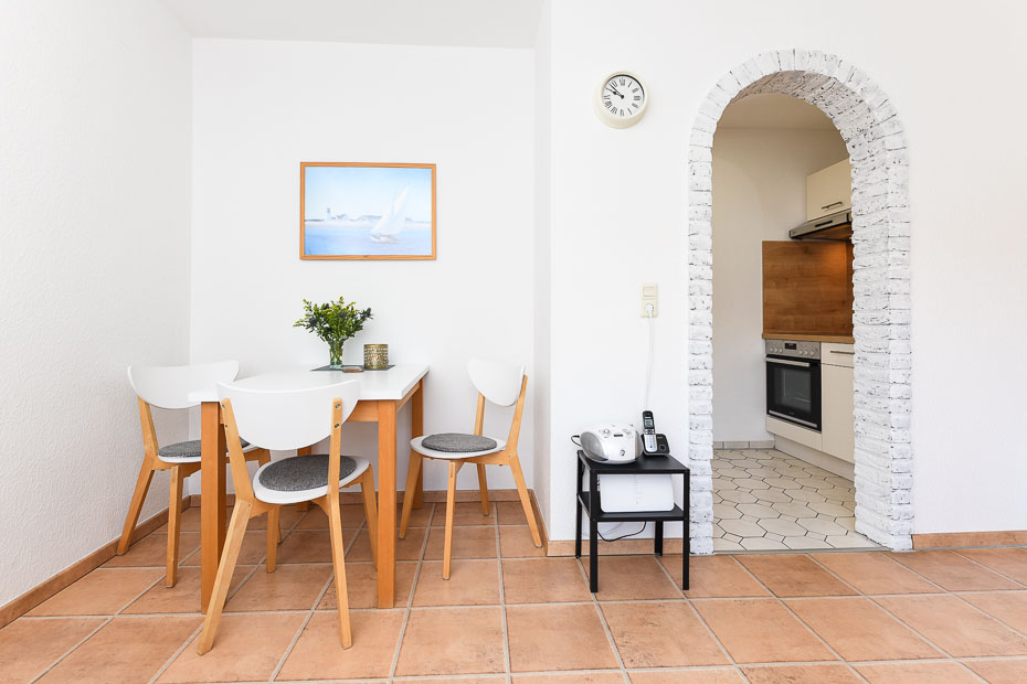 Ferienwohnung „Nordseebutze“ - Wohnzimmer