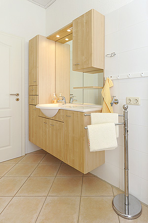 Ferienwohnung - Badezimmer