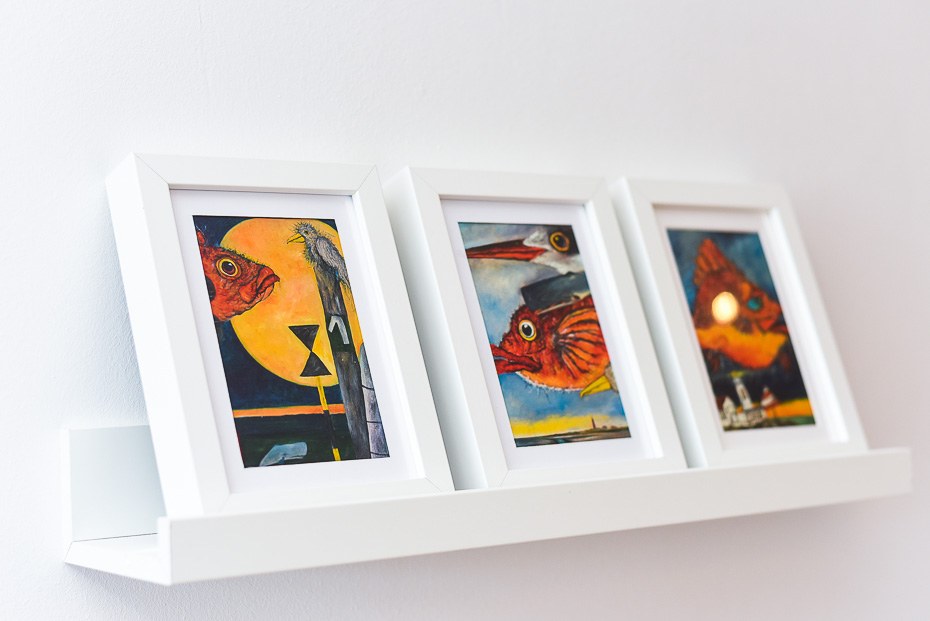 Ferienwohnung „Baltrum“ - Wohnzimmer mit integriertem Küchenbereich