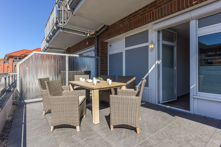 Ferienwohnung „Baltrum“ - Balkon