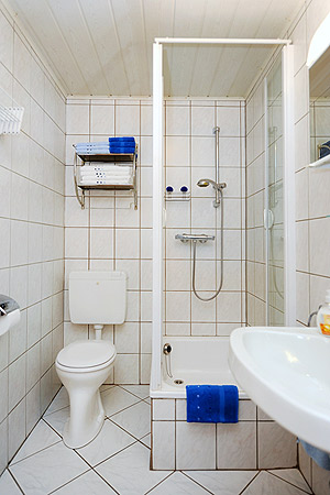 Ferienwohnung „Morgensonne“ - Badezimmer