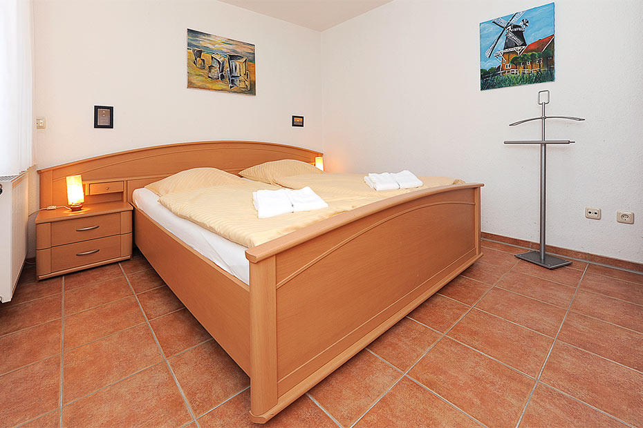 Ferienwohnung „Godewind“ - Schlafzimmer