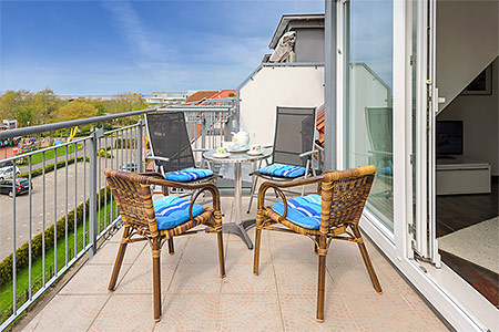 Ferienwohnung „Pastoor“ - Balkon