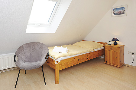 Ferienwohnung „Seewolf“ - Schlafzimmer 2/Kinderzimmer