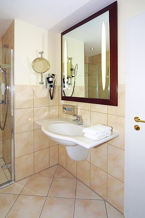 Ferienwohnung „Strandglück“ - Badezimmer