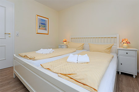 Ferienwohnung „Strandglück“ - Schlafzimmer 1