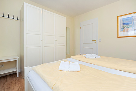 Ferienwohnung „Strandglück“ - Schlafzimmer 1