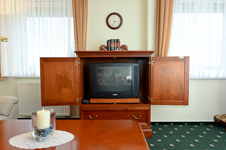 Ferienwohnung „Süderhörn“ - Wohnraum mit integrierter Küche