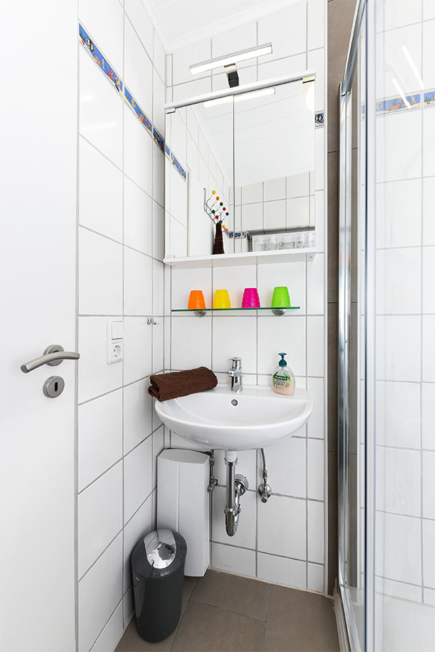 Ferienwohnung „Möwe“ - Badezimmer