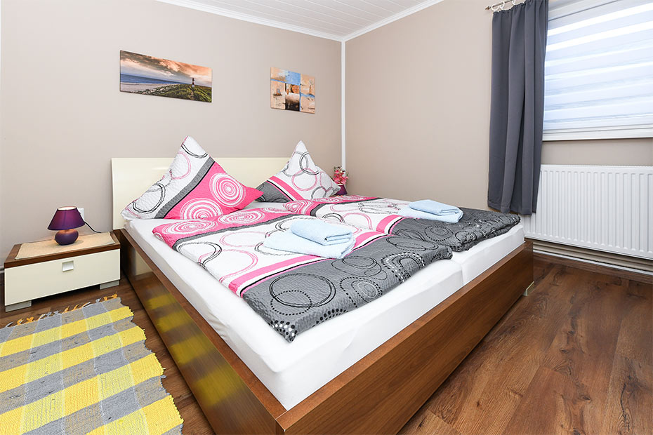 Ferienwohnung „Möwe“ - Schlafzimmer