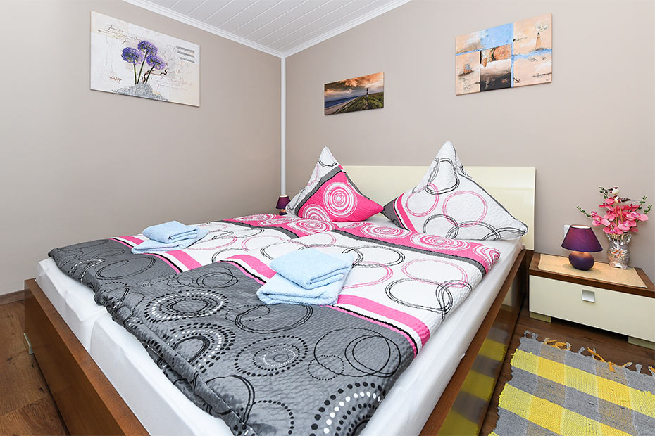 Ferienwohnung „Möwe“ - Schlafzimmer