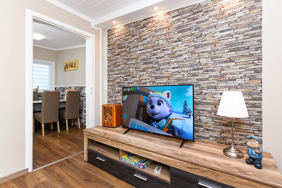 Ferienwohnung „Möwe“ - Wohnzimmer