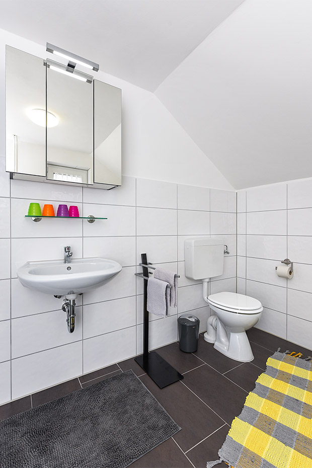 Ferienwohnung „Seestern“ - Badezimmer