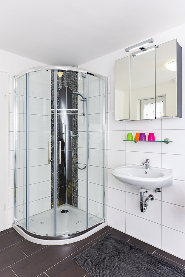 Ferienwohnung „Seestern“ - Badezimmer