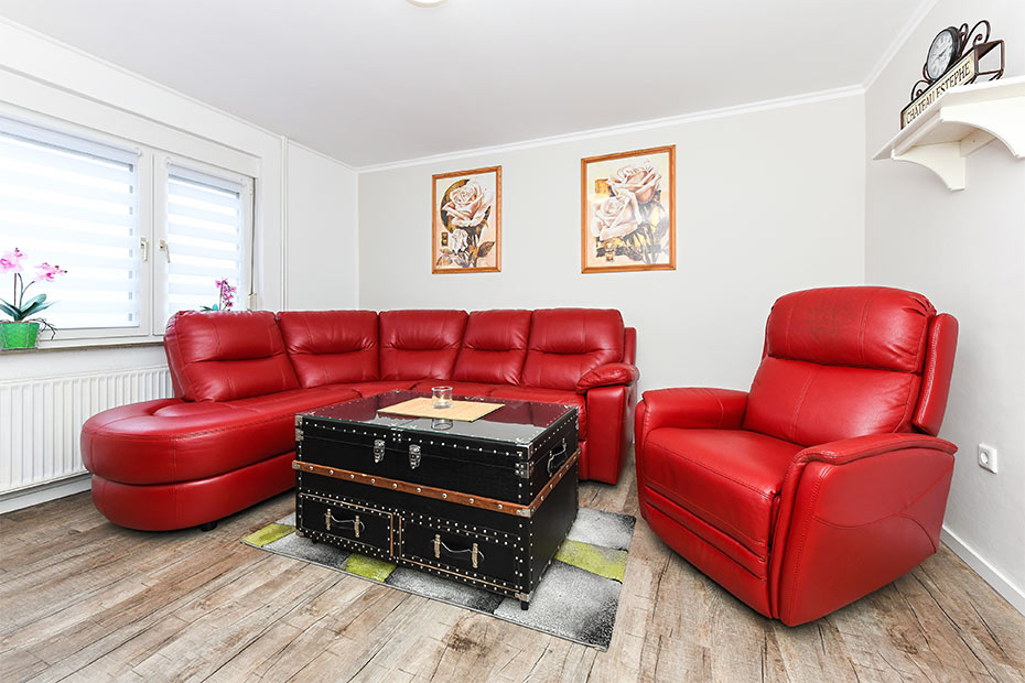 Ferienwohnung „Seestern“ - Wohnzimmer