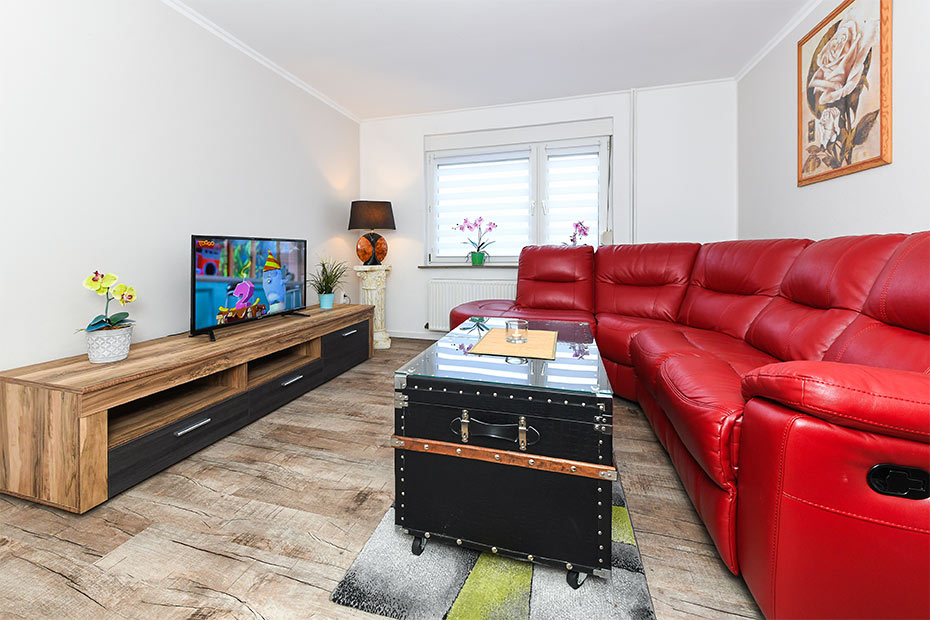 Ferienwohnung „Seestern“ - Wohnzimmer