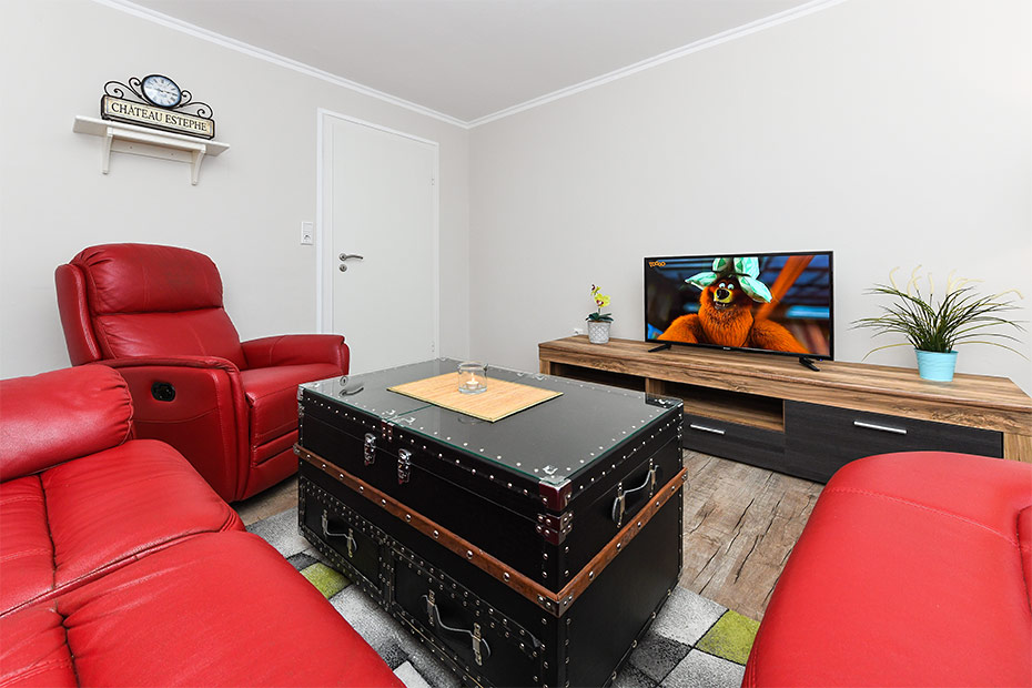 Ferienwohnung „Seestern“ - Wohnzimmer