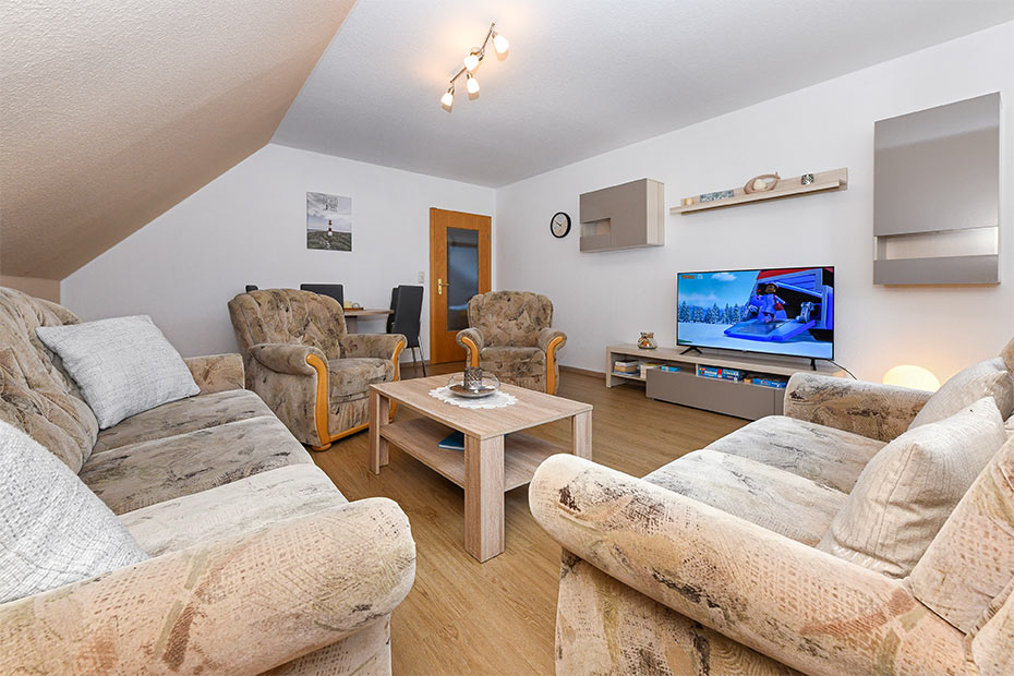 Ferienwohnung „Zur Kuhweide“ - Wohnzimmer