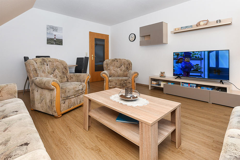 Ferienwohnung „Zur Kuhweide“ - Wohnzimmer